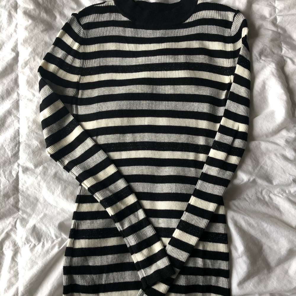 Halogen shimmer sweater